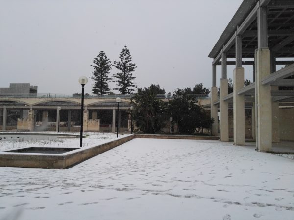 Neve a Lecce